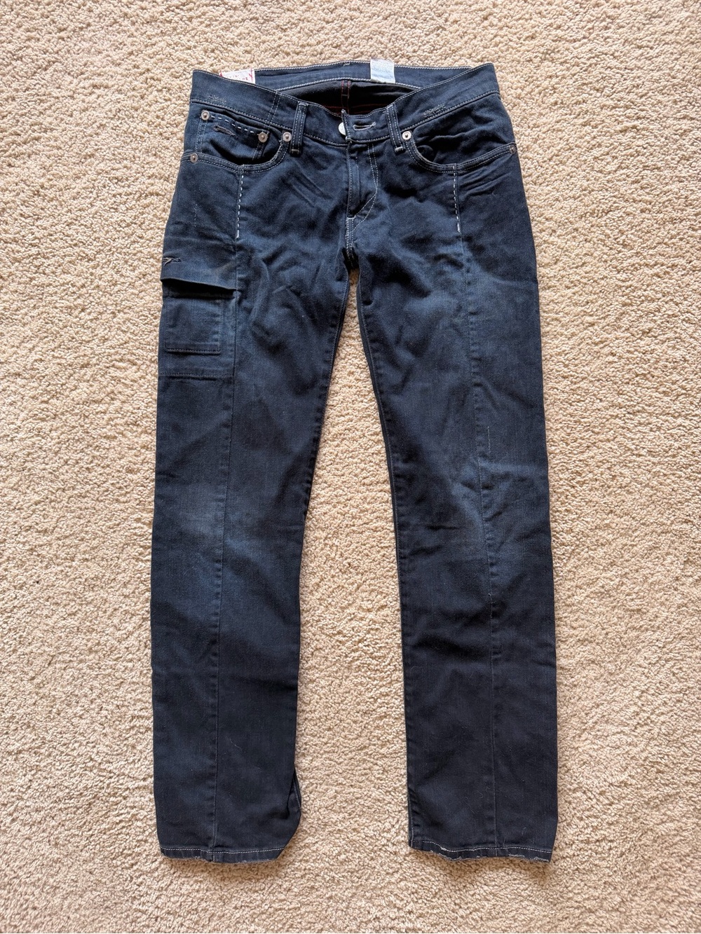 Vintage Levi's redline black Straight Leg Jeans
